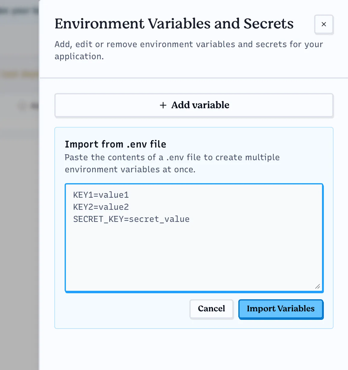 Redis environment variables in Deno Deploy