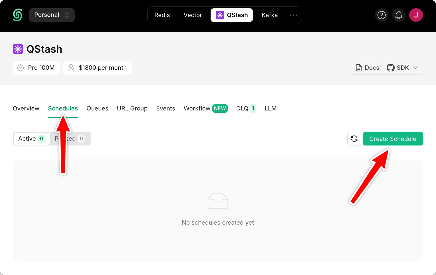 Create a Workflow schedule