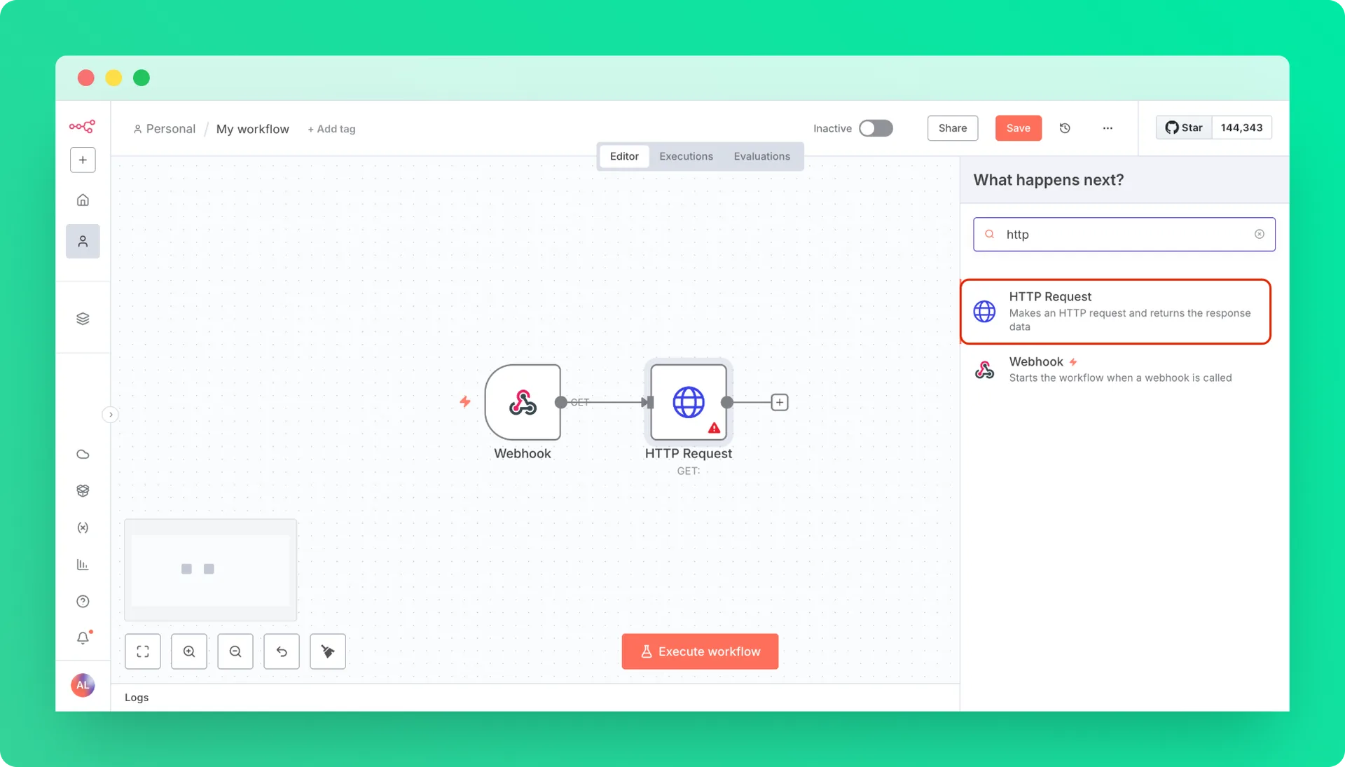 n8n with QStash: QStash http